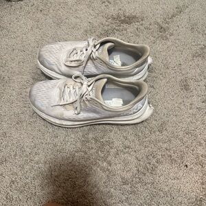 Hoka Women's Shoes in Light Gray